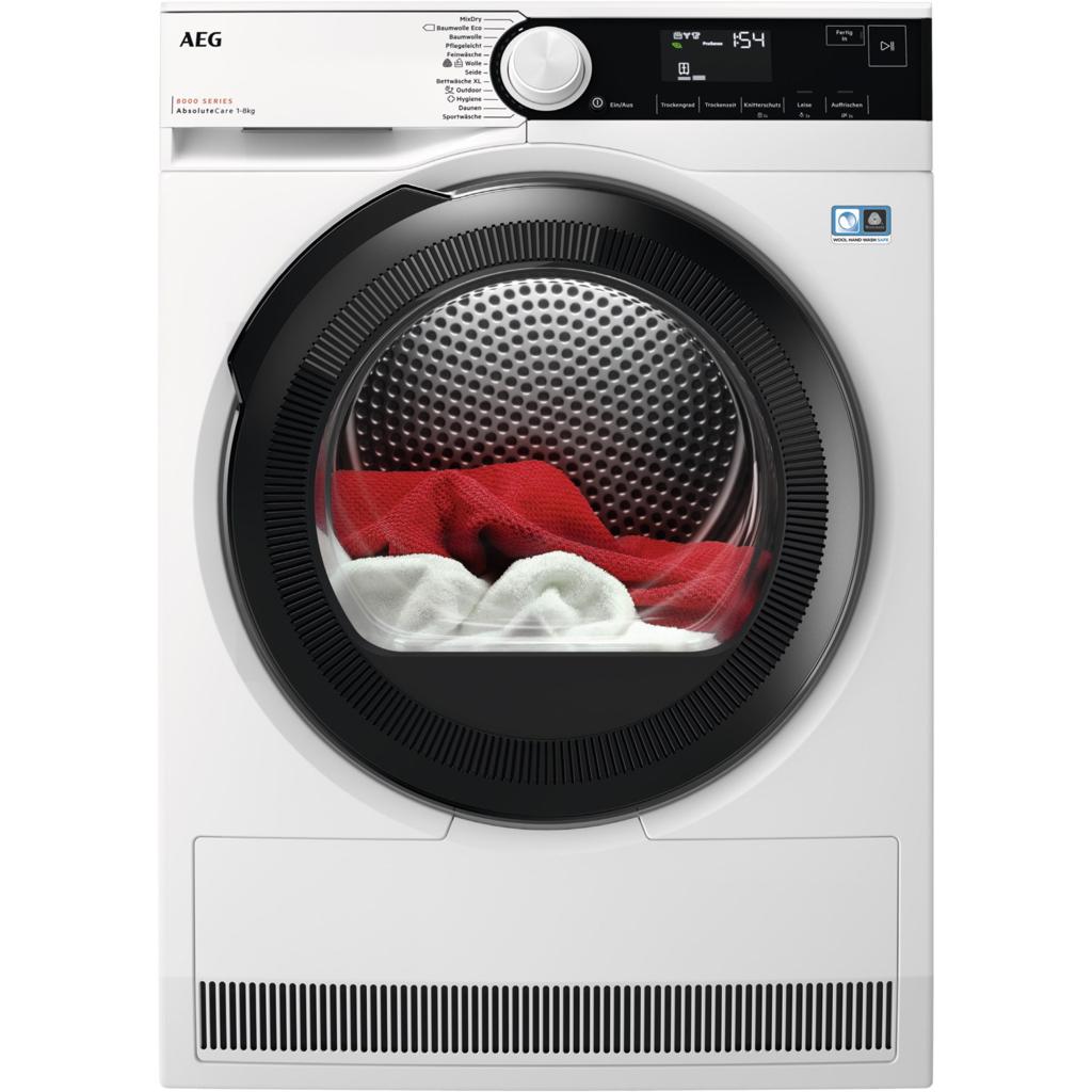 AEG 8000 AbsoluteCare TR8T70680 Wärmepumpentrockner 8 kg