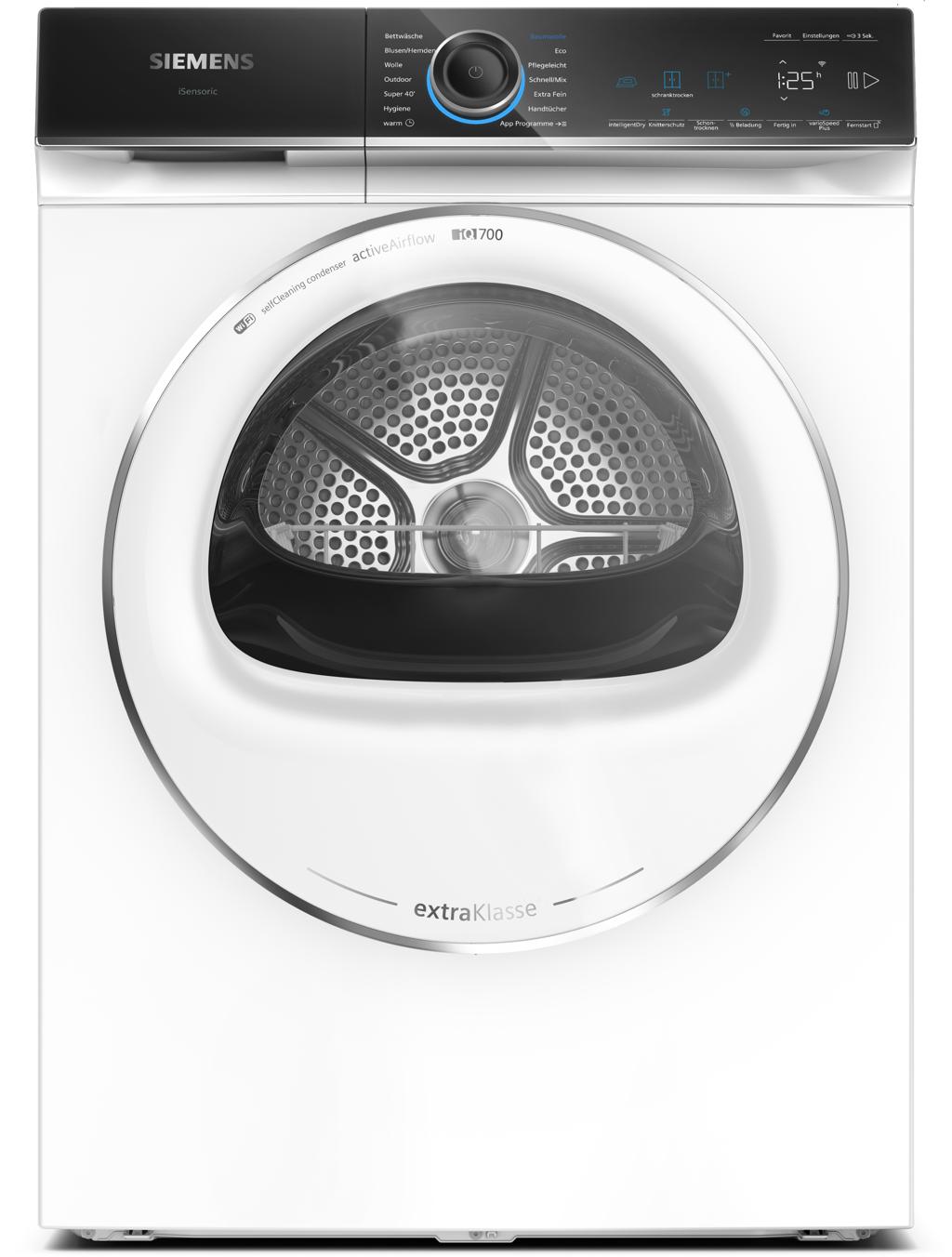 Siemens iQ700 WR47B2C40 Wärmepumpentrockner 9 kg
