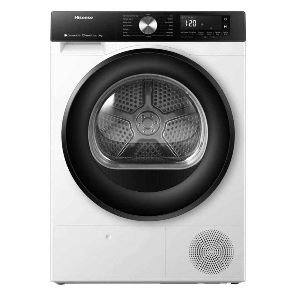 Hisense DH3S902BW3 Wärmepumpentrockner 9 kg