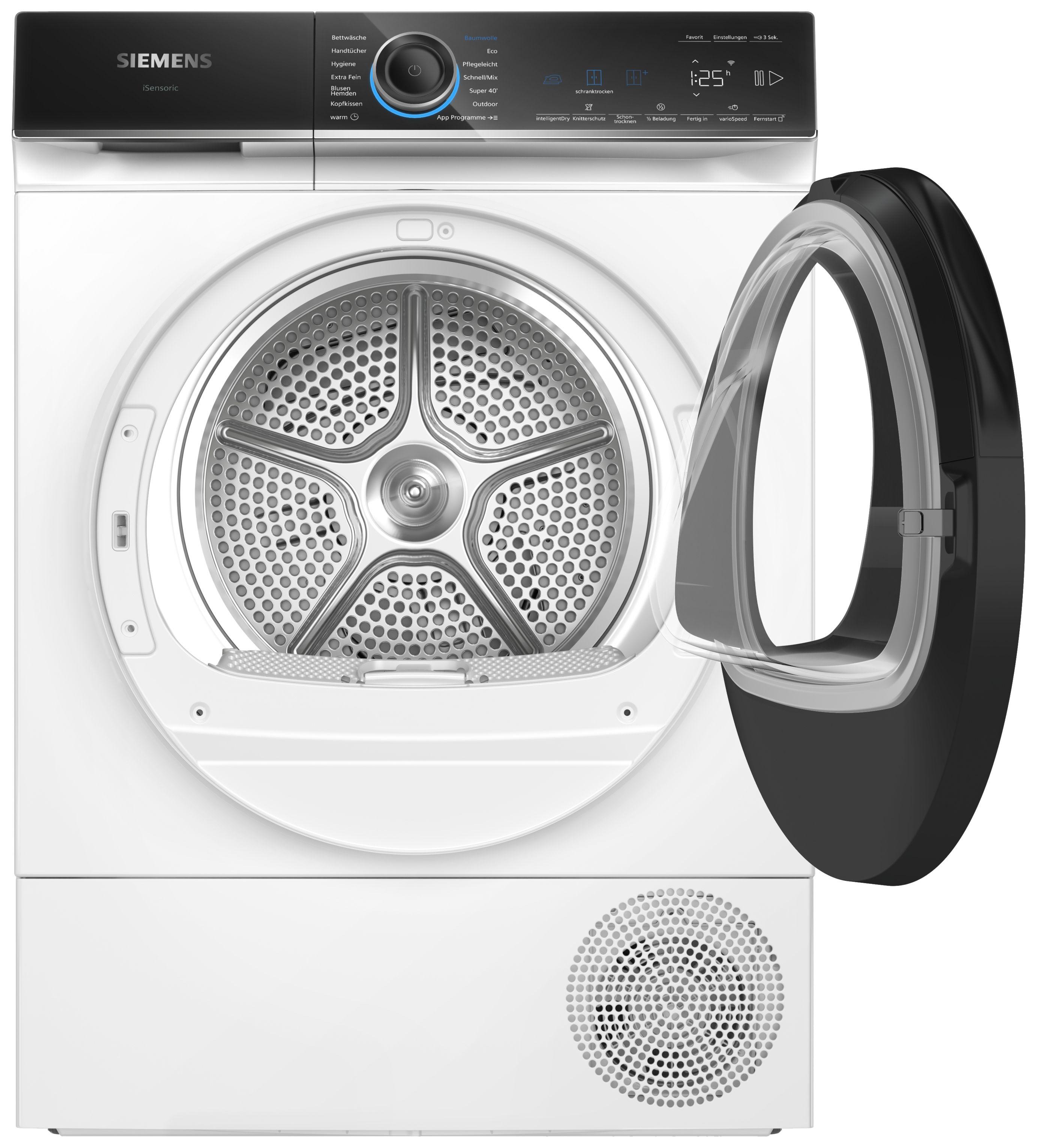 Siemens iQ700 WQ46B2D0AM Wärmepumpentrockner 9 kg