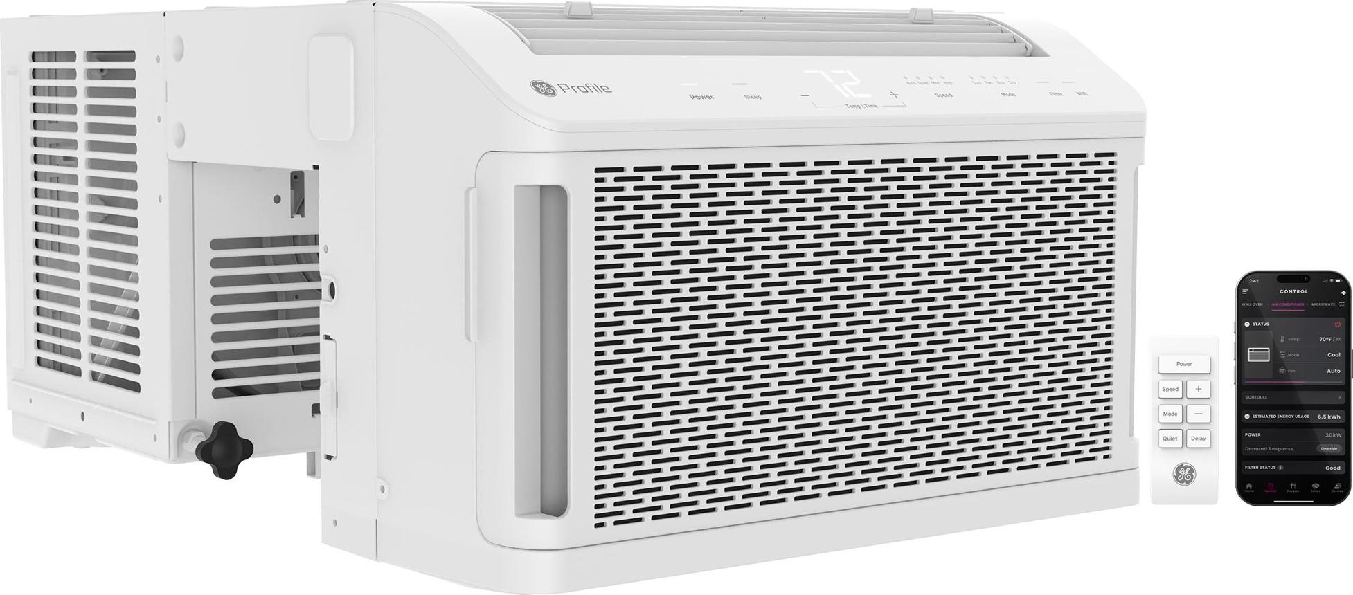 GE Profile ClearView Smart Window AC 10000 BTU